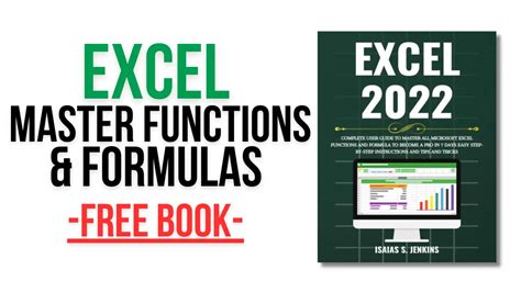mastering microsoft excel functions and formulas pdf