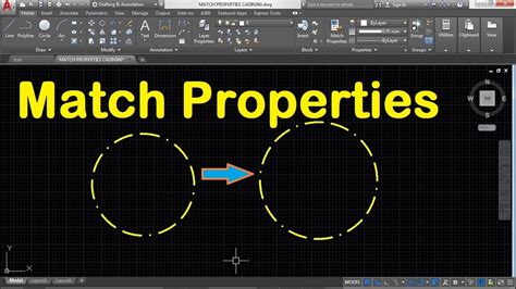 match properties command in autocad not working