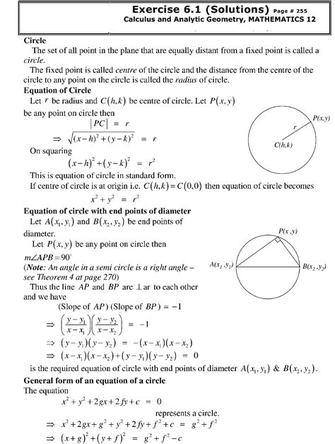mathematics form 2 chapter 6 notes