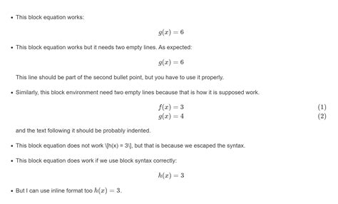 mathjax inline not working