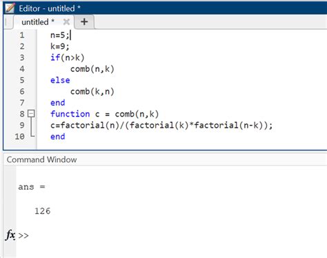 matlab catch error message