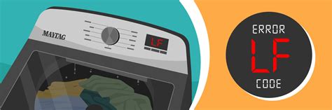 maytag top load washer error code lf
