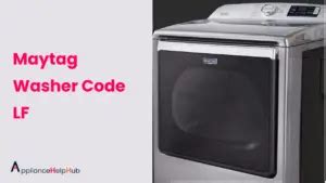 maytag washer lf code reset