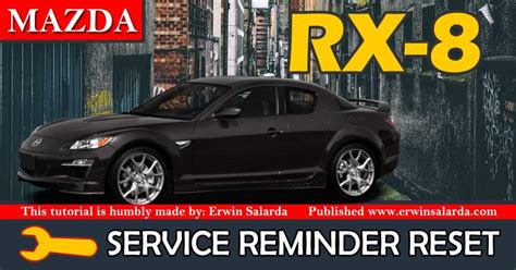 mazda service reminder light