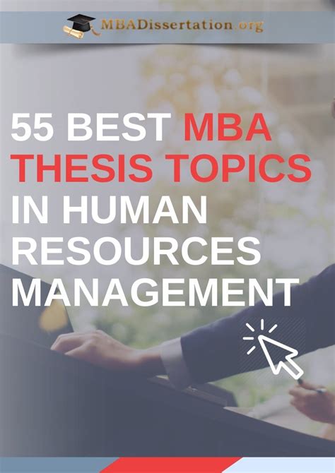mba dissertation topics in human resource management