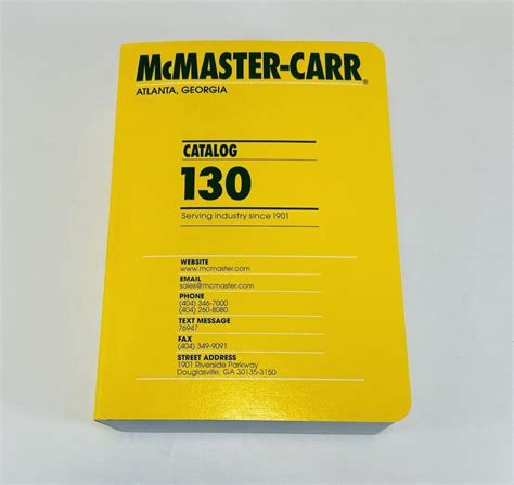 Mcmaster Carr Catalog 130