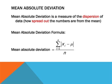 mean absolute deviation definition math simple