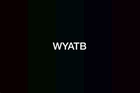 meaning of WYATB