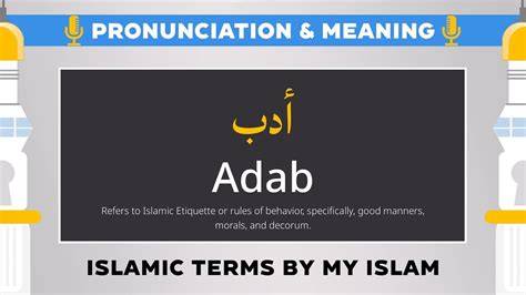meaning of adab