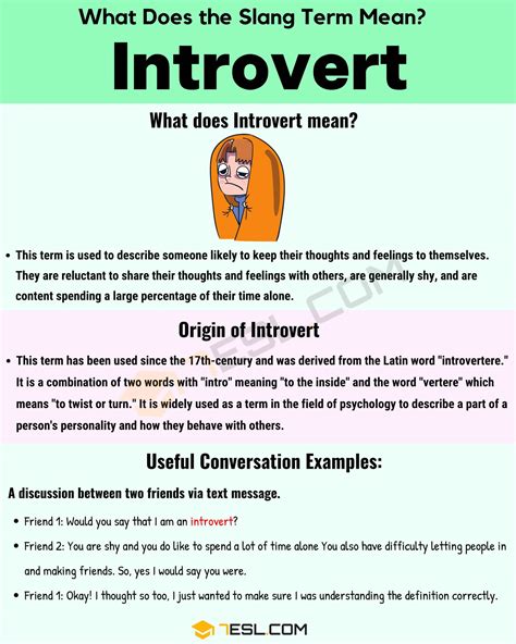 meaning of the term introvert