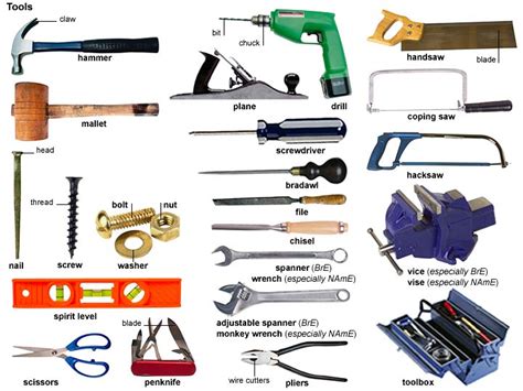 mechanic tools list