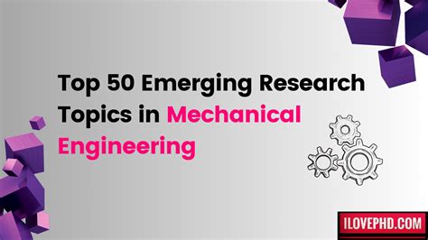 mechanical engineering dissertation topics