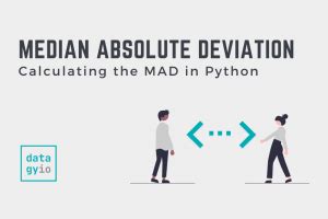 median absolute deviation python numpy