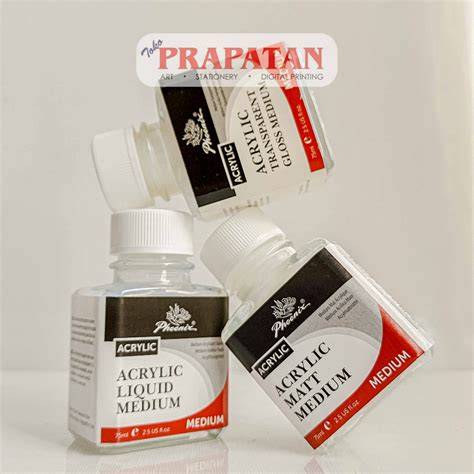 medium dan additives cat akrilik