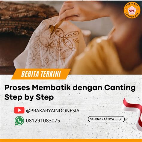 Membatik dengan Canting