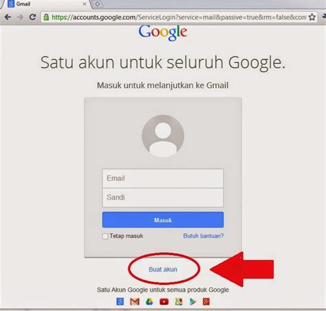 membuat alamat email