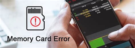 memory card error