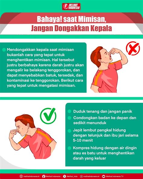 menjepit hidung