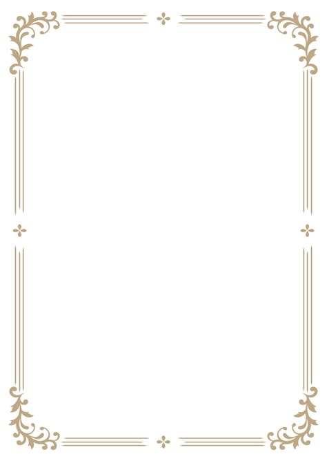 Menu Borders