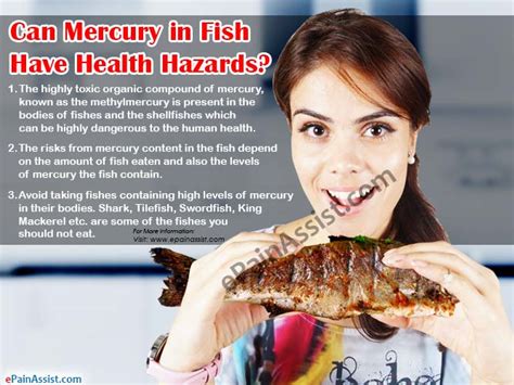 Health Risks of Consuming Fish Contaminated with Mercury