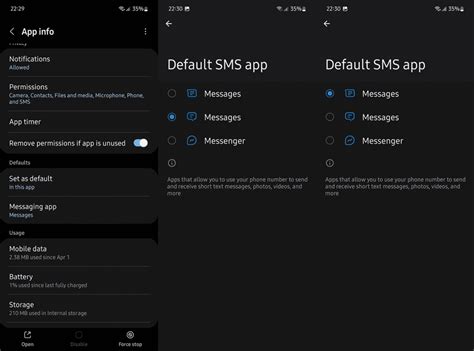 messages is doing work in the background meaning android