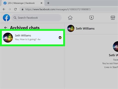 messenger keeps loading older messages