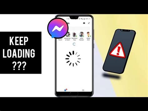 messenger keeps loading problem