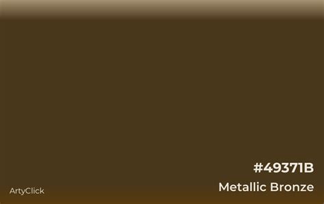 metallic bronze colour code