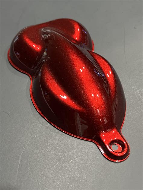 metallic candy red color code