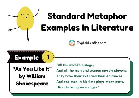 metaphor meaning examples in literature