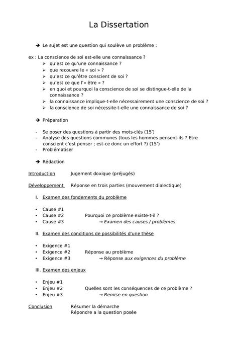 methode dissertation