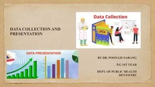 methods of data presentation in public health dentistry