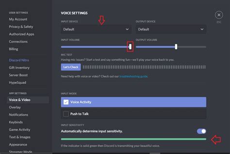 mic not working on discord pc