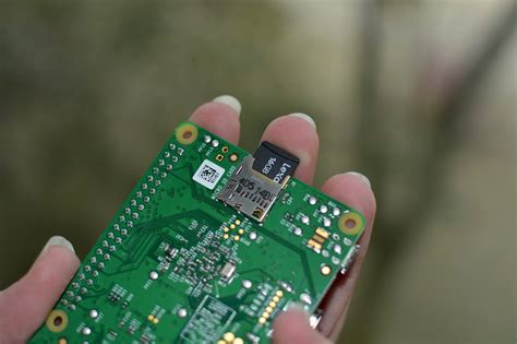 micro SD Card in Raspberry Pi