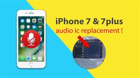 microphone not working iphone 7 plus