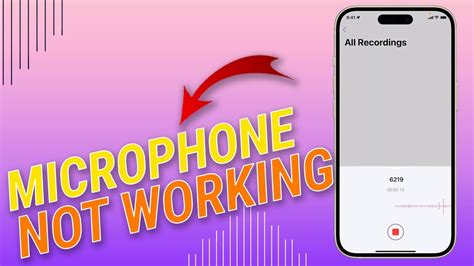 microphone not working on speakerphone iphone