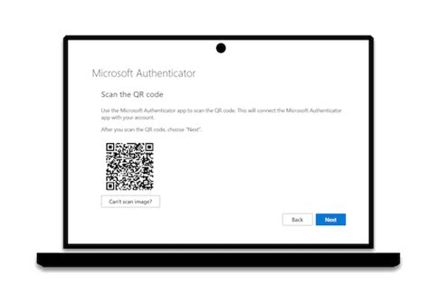 microsoft authenticator qr code is not working