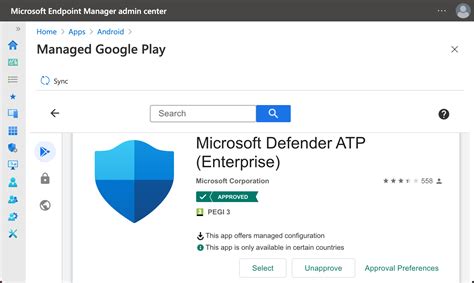 microsoft defender android web protection