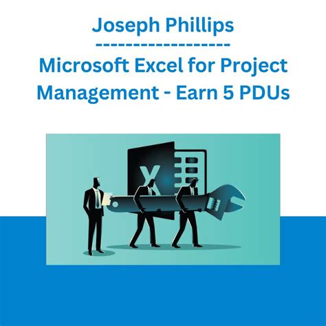 microsoft excel for project management earn 5 pdus