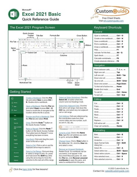 microsoft excel guide pdf free download