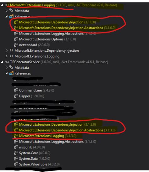 microsoft extensions logging configuration