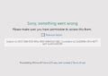 microsoft forms not loading