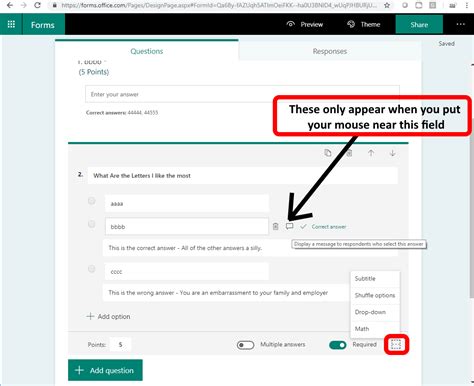microsoft forms quiz vs form