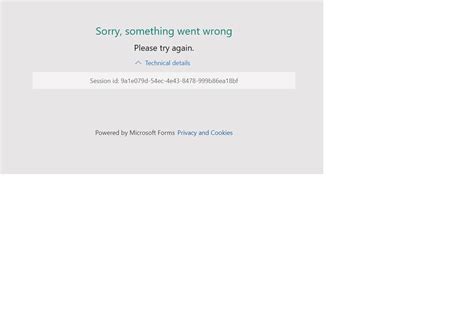 microsoft forms will not load