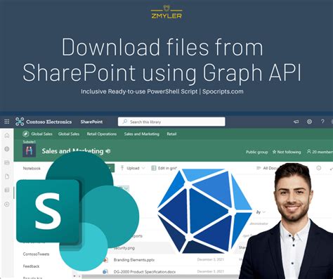 microsoft graph api download sharepoint file c#