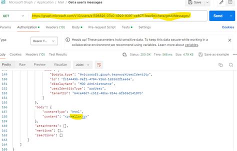 microsoft graph api get all messages