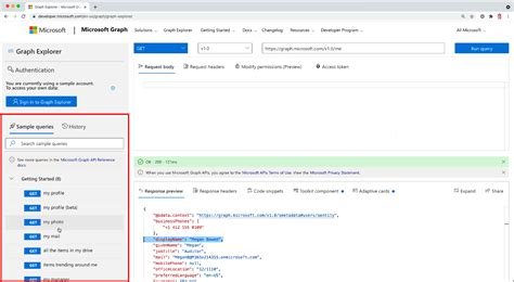 microsoft graph source code