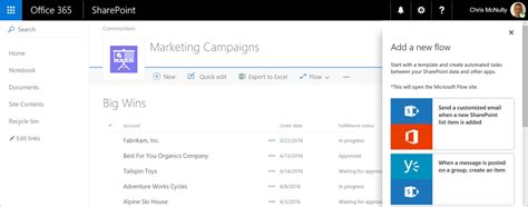 microsoft lists sharepoint integration