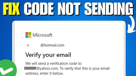 microsoft not sending verification code gmail