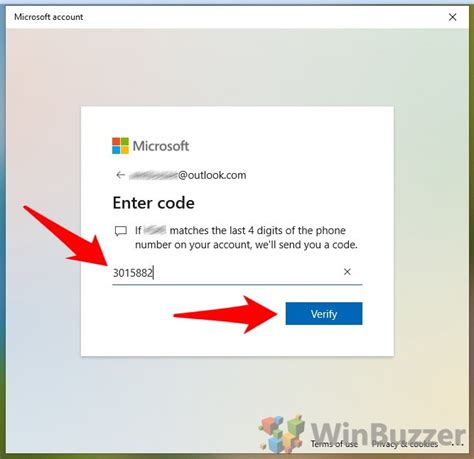 microsoft pin code not working